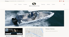 Desktop Screenshot of brasboats.com.br