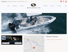 Tablet Screenshot of brasboats.com.br